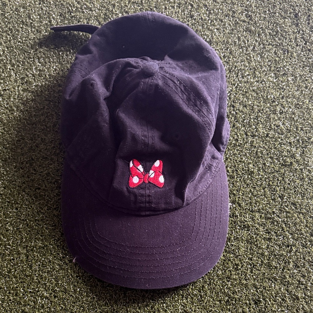 Disney Minnie Mouse Black Cap